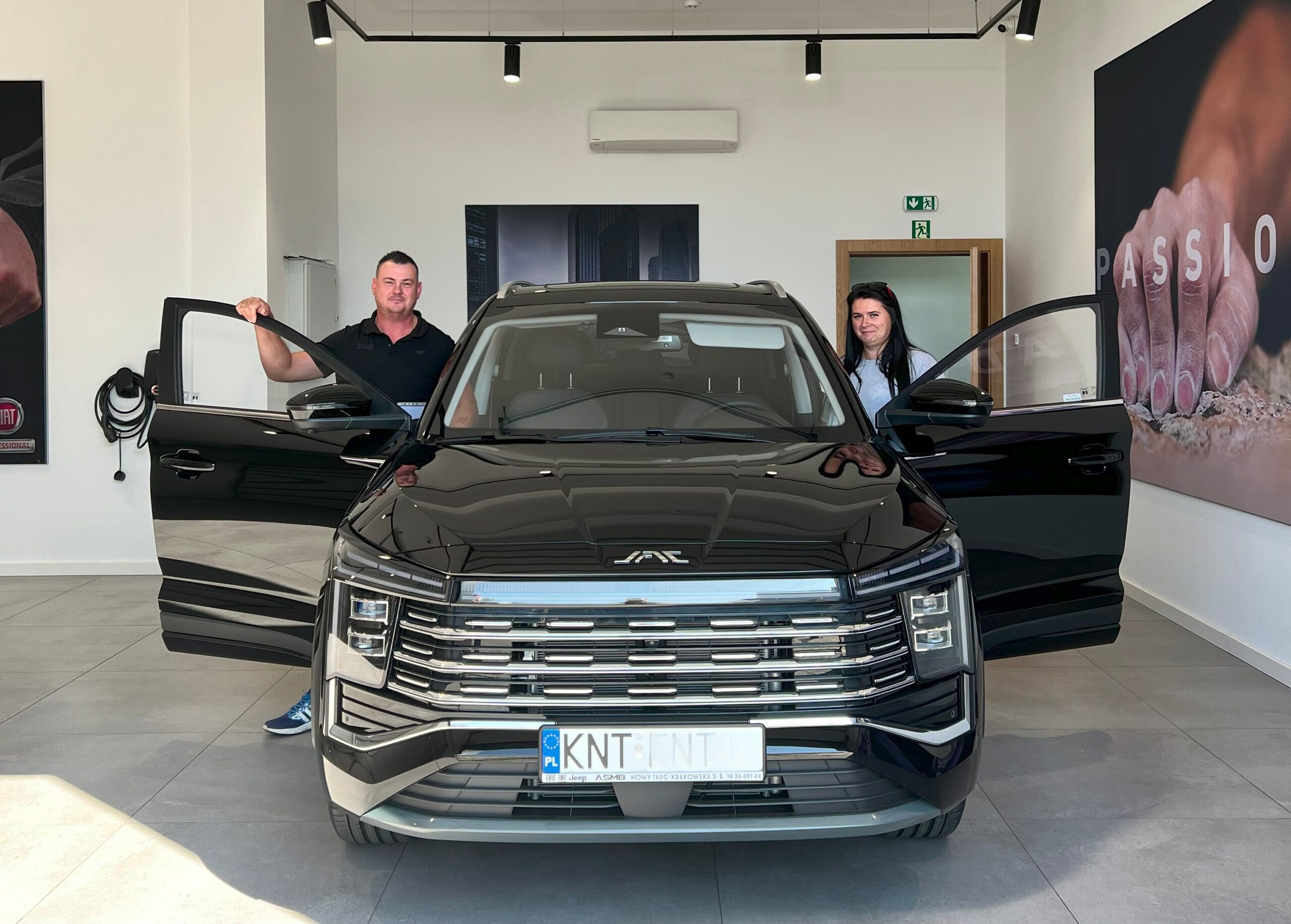 JAC JS8 PRO: pierwszy w Polsce wydany w ASMB Nowy Targ